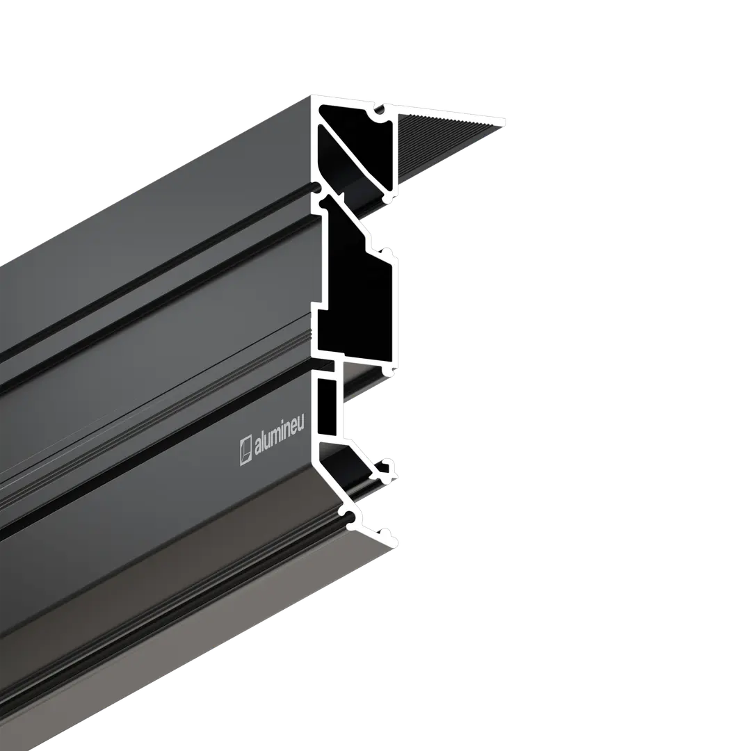 Perfil STRATOS X706, Negro mate, vista de detalle