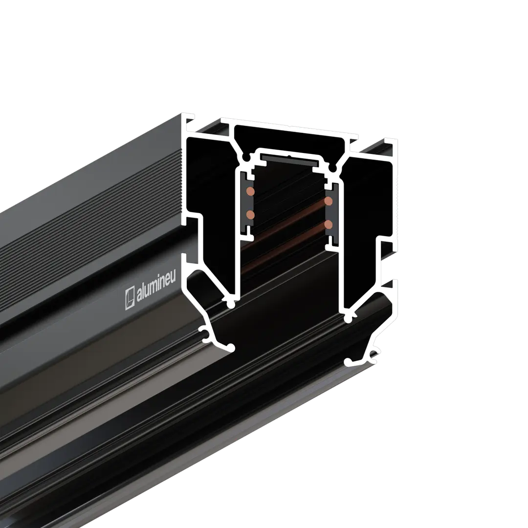 Perfil MAGTRAK X508, Negro mate, vista de detalle