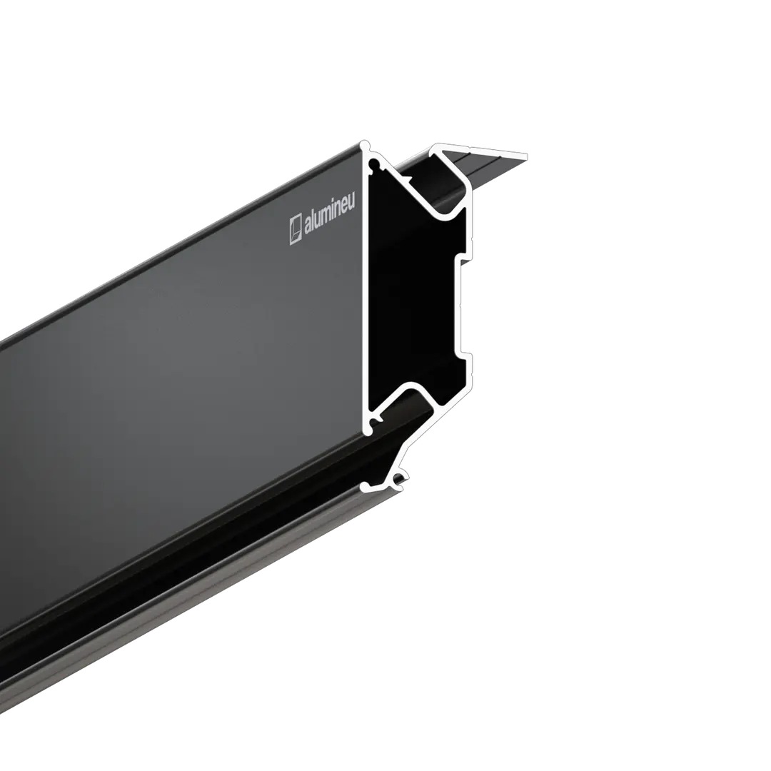 Perfil STRATOS X704, Negro mate, vista de detalle